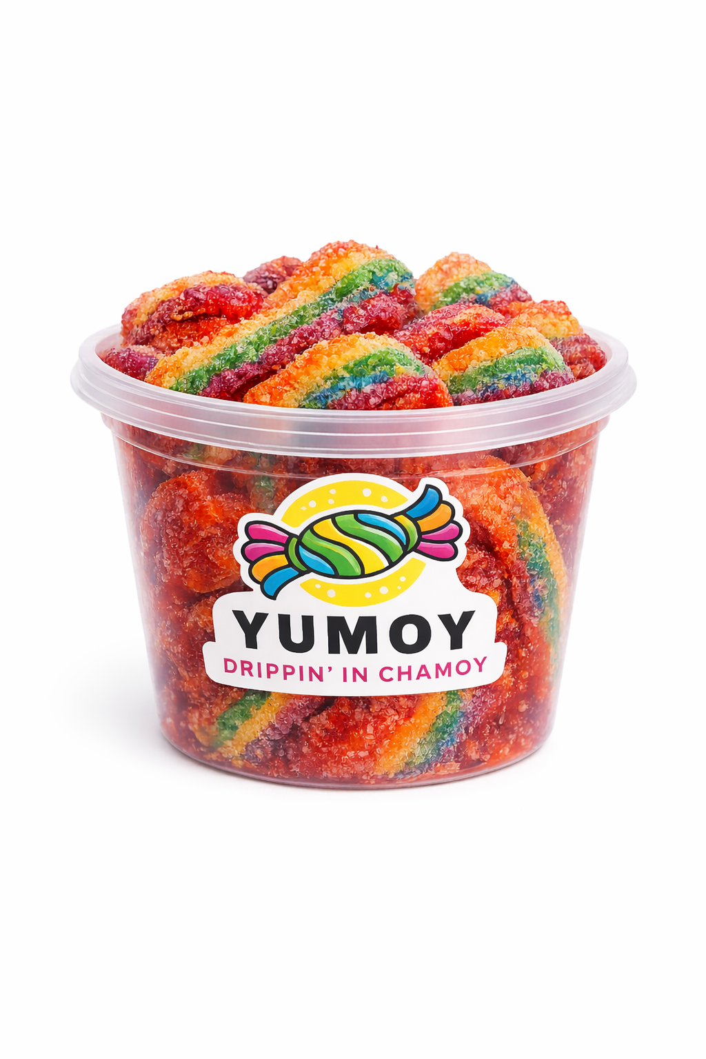 Yumoy Rainbow Belts - Chewy Tangy & Flavorful Treats